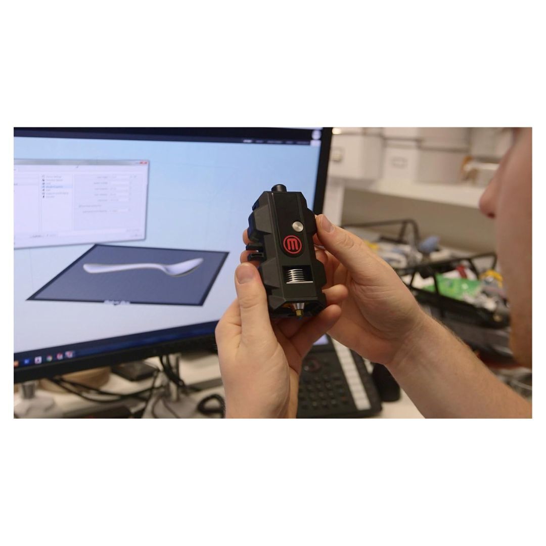 MakerBot Smart Extruder Plus with Sensor System for PLA Filament and Replicator Plus 3D Printers