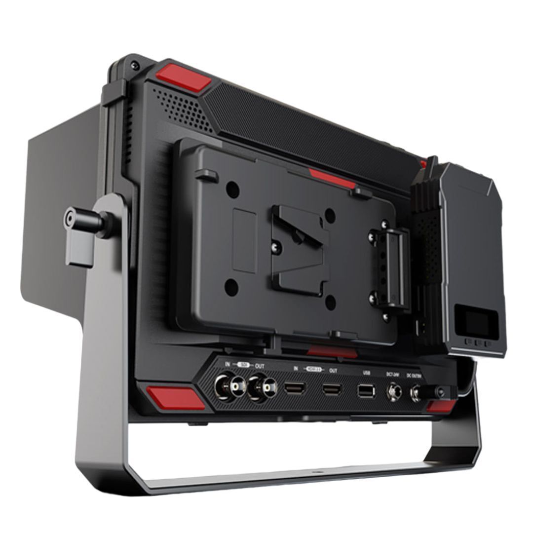 Lilliput HT10S 10.1-Inch LCD Touch Control On-Camera Monitor with Ultra-Bright 1500 Nits (Black)