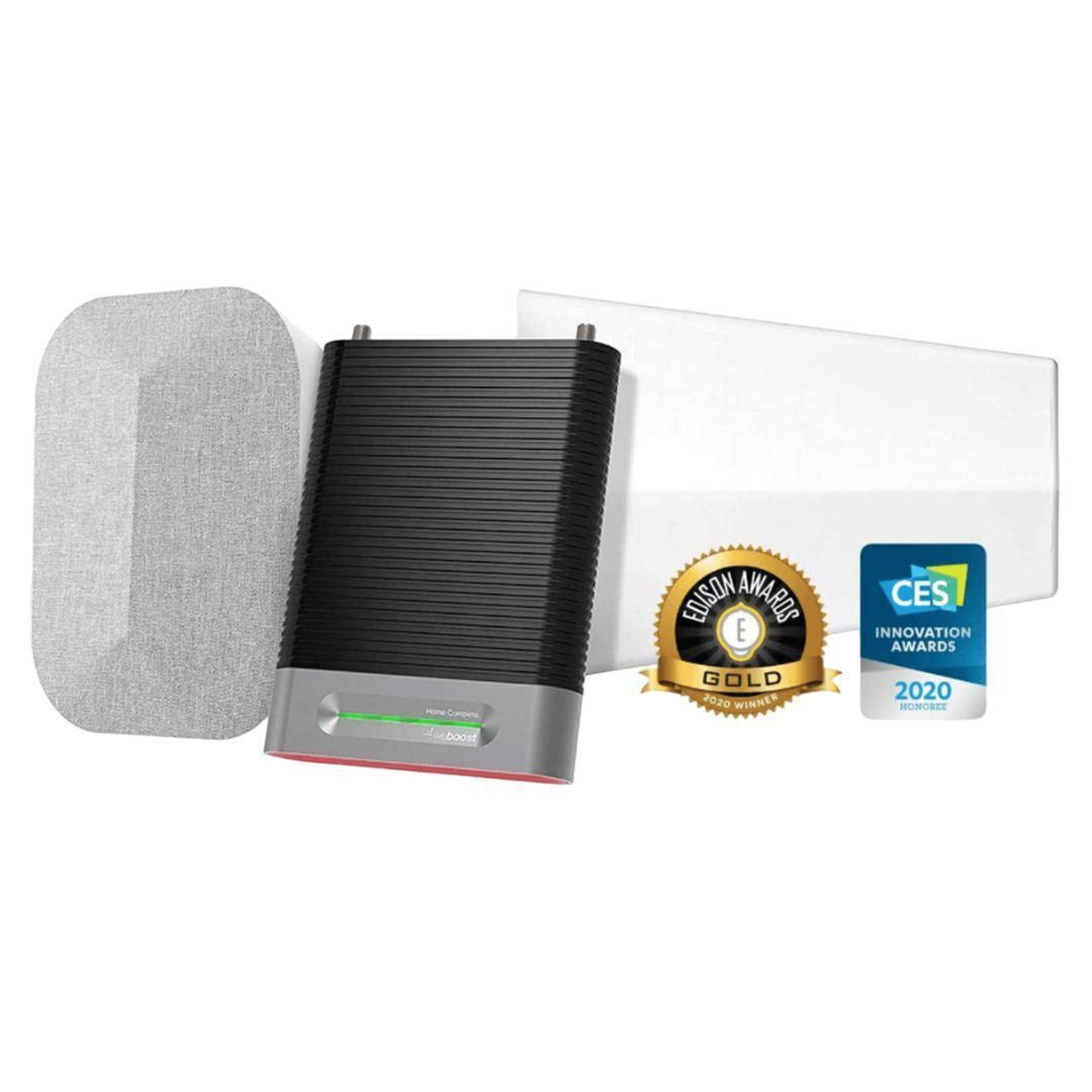 Wilson weBoost Home Complete Installed Signal Booster with Outdoor Yagi Antenna for Signal Boost
