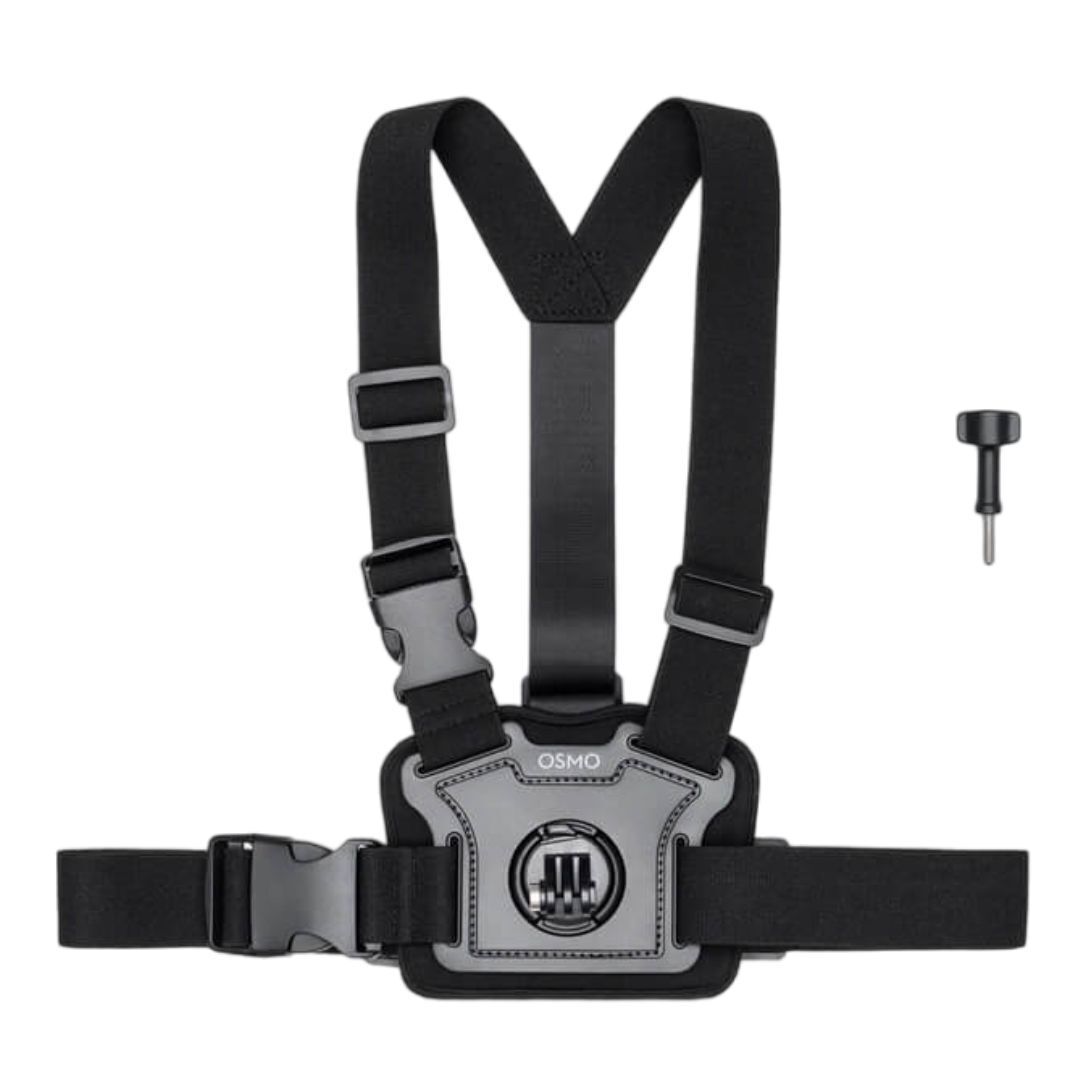 DJI Osmo Action Chest Strap Mount for Osmo Action 5 Pro, 4, and 3, DJI Action 2, and Osmo Action