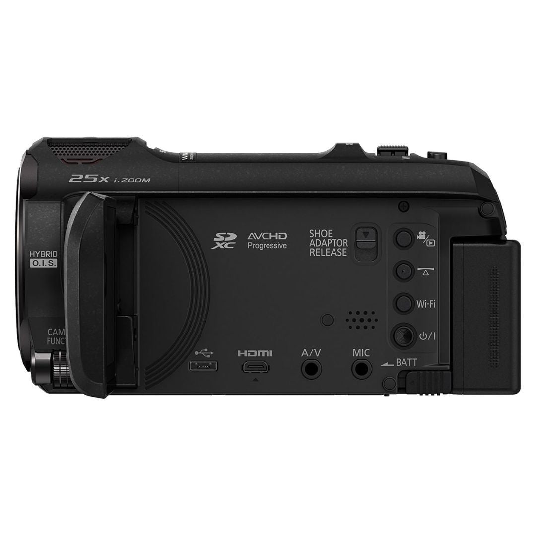 Panasonic HC-VX870K 4K Ultra HD Camcorder with 20x Optical Zoom Lens (Black, Refurbished)
