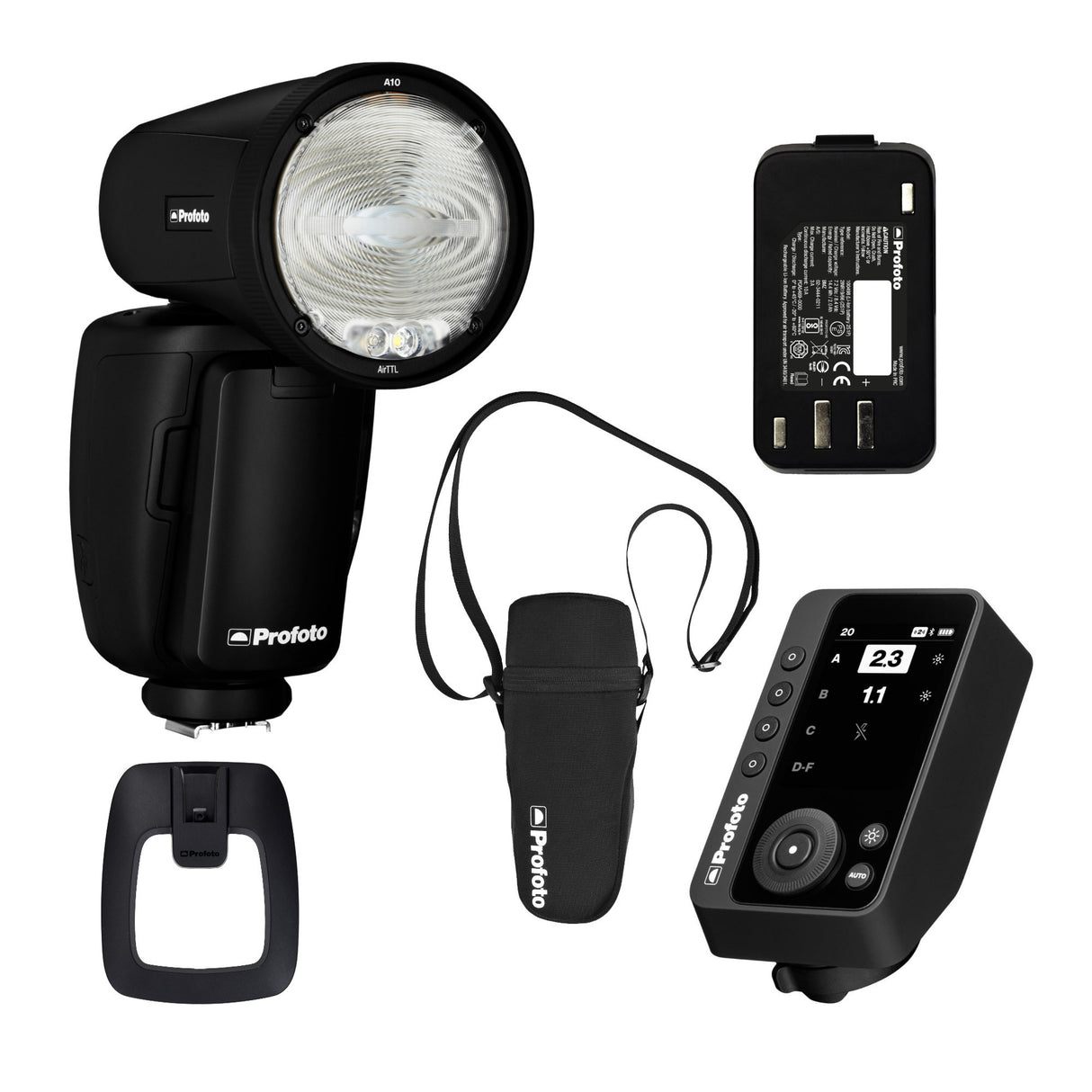 Profoto A10 On-Camera Flash Light for Canon with Connect Pro Bundle