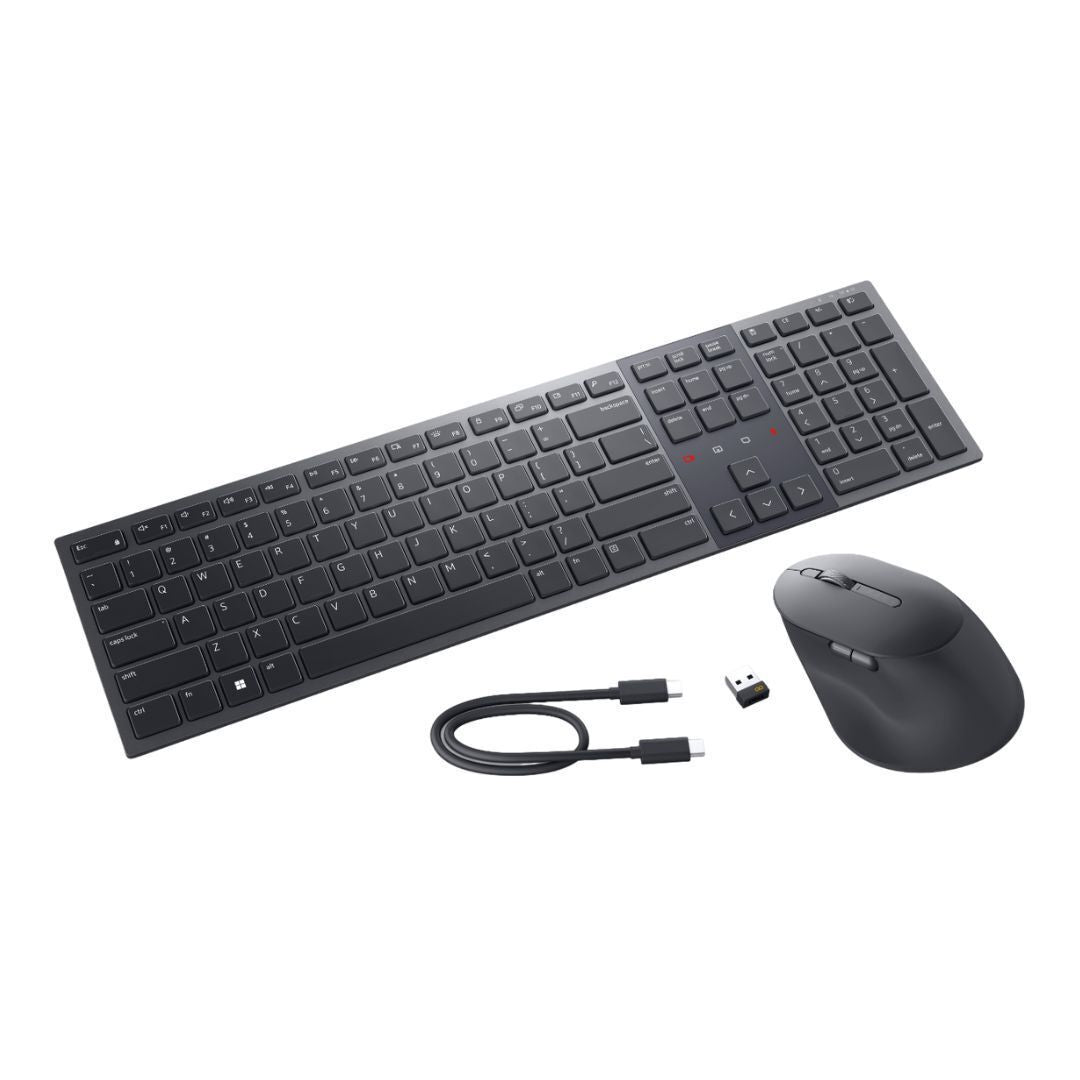 Dell KM900 Premier Collaboration Keyboard and Mouse with Bluetooth 5.1 (Graphite)