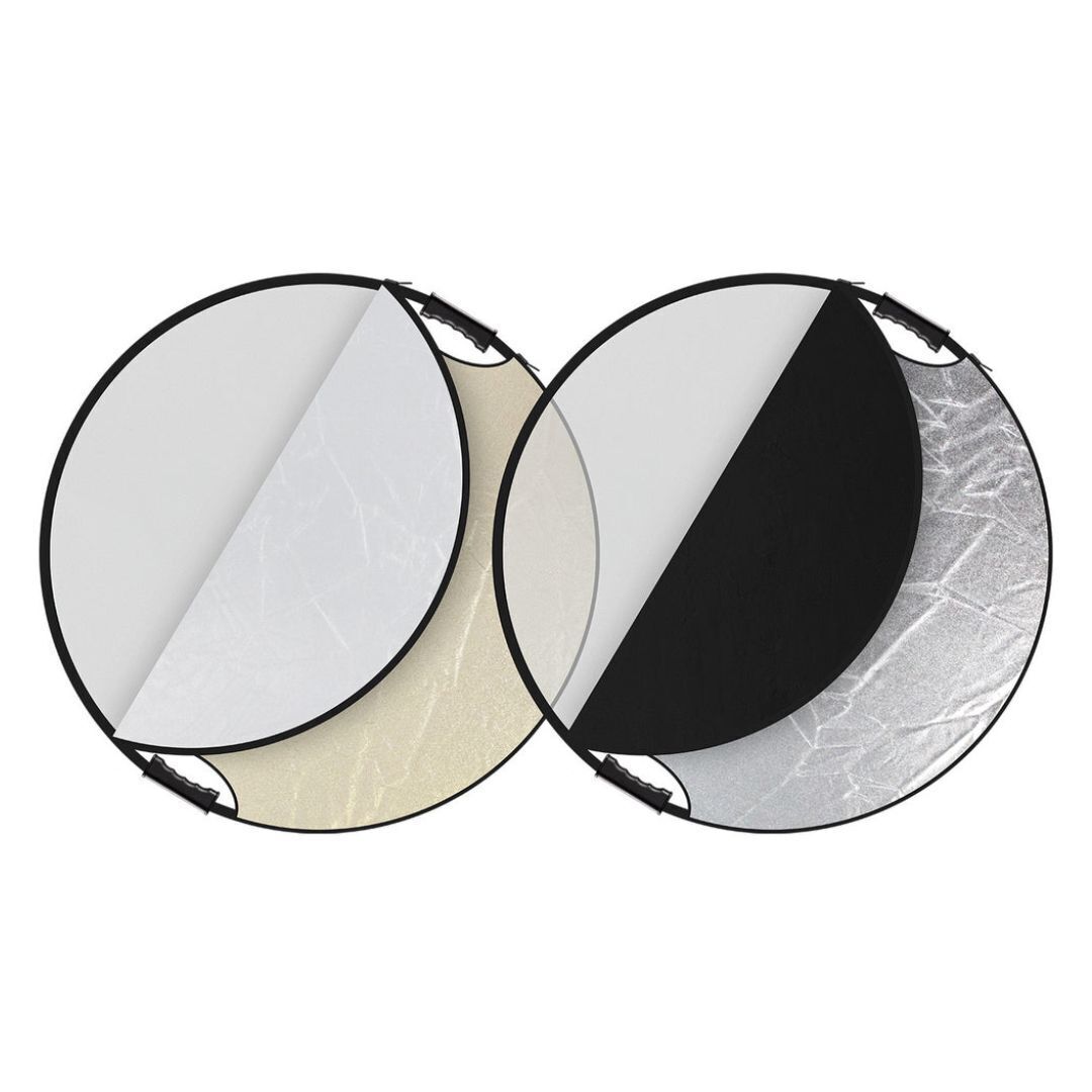 Westcott Illuminator 30-Inch 5-In-1 Reflector with QuickGrip Handles for Versatile Light Control