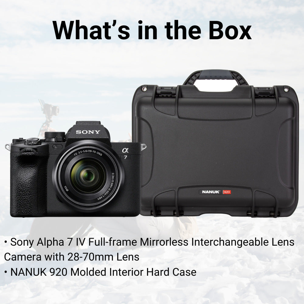 Sony Alpha 7 IV Full-Frame Mirrorless Interchangeable Lens Camera with 28 To 70mm Lens Bundle