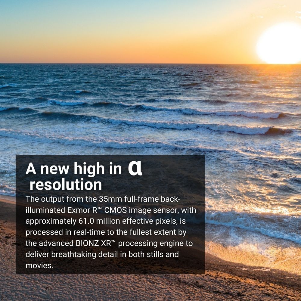 Sony Alpha a7R V Full-Frame Mirrorless Interchangeable Lens Camera Body with Hard Case Bundle