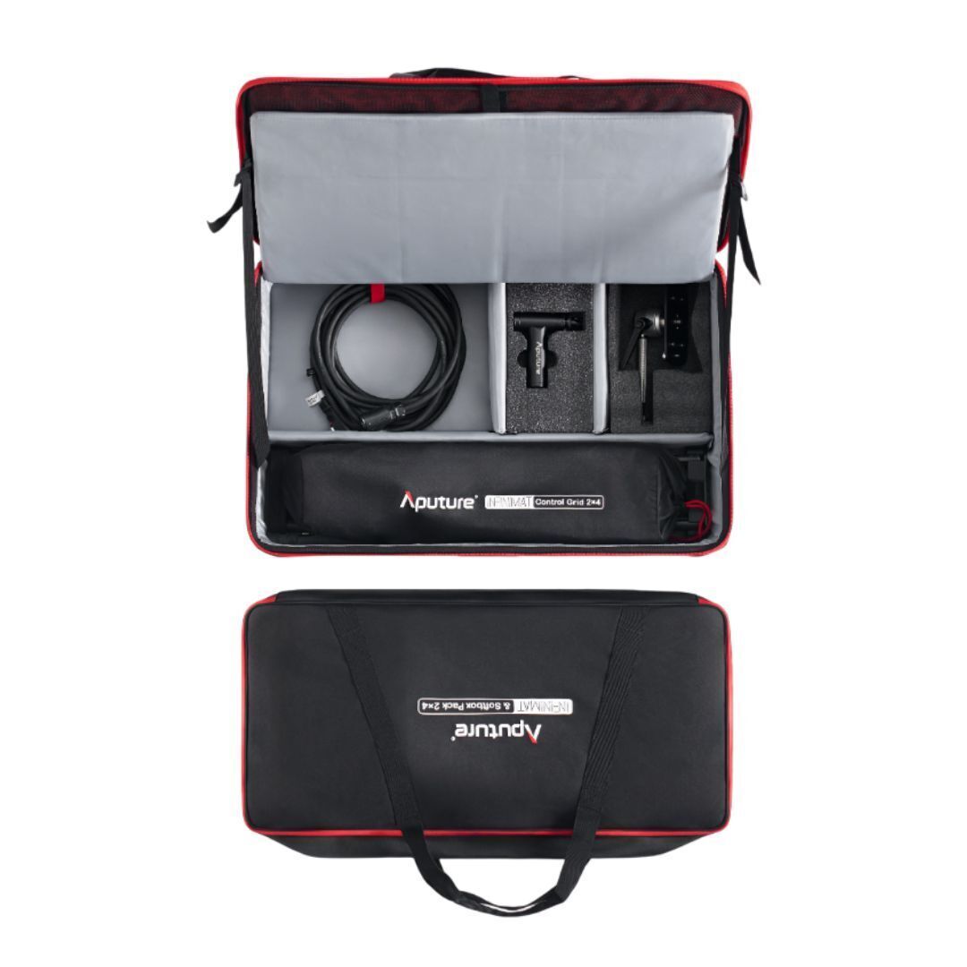 Aputure INFINIMAT 2x4 Feet V-Mount Kit of Full-Color Pixelated LED Light Mat with Inflatable Softbox