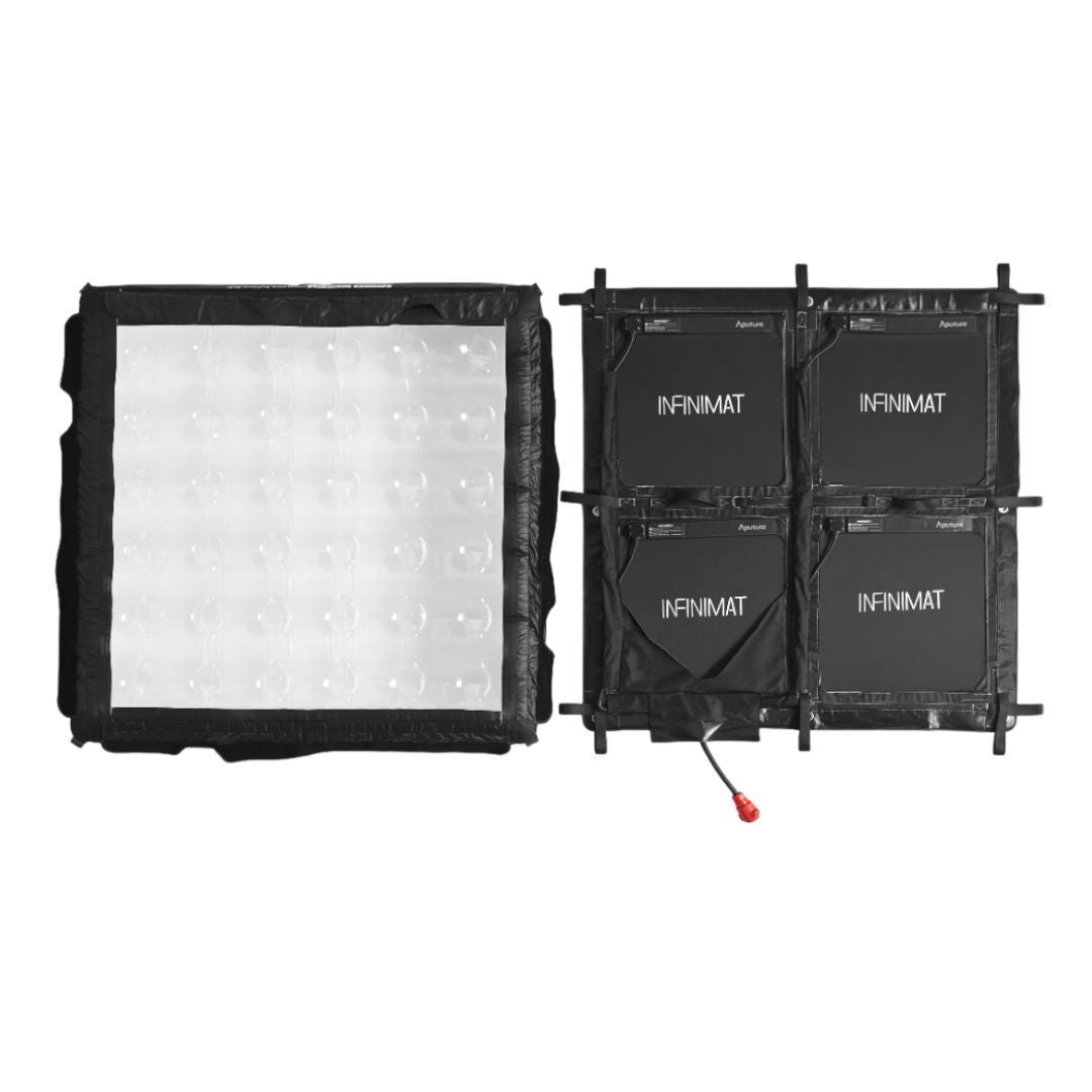 Aputure INFINIMAT Kit of 4x4 Full-Color Pixelated LED Modular Light Mat with Inflatable Softbox