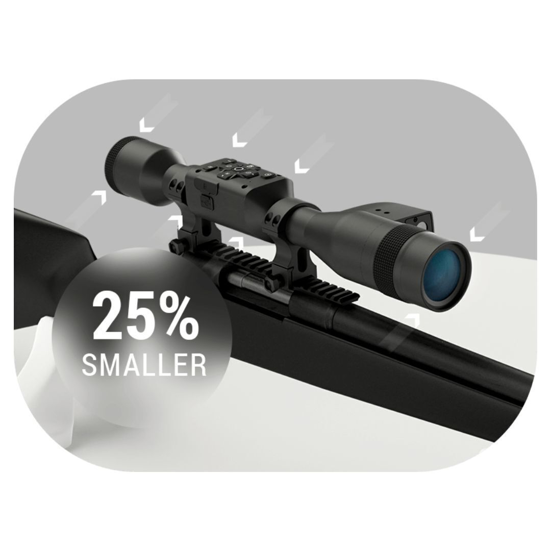 ATN X-Sight 5 LRF 5-25x Ultra HD Smart Day and Night Vision Rifle Scope with Laser Rangefinder