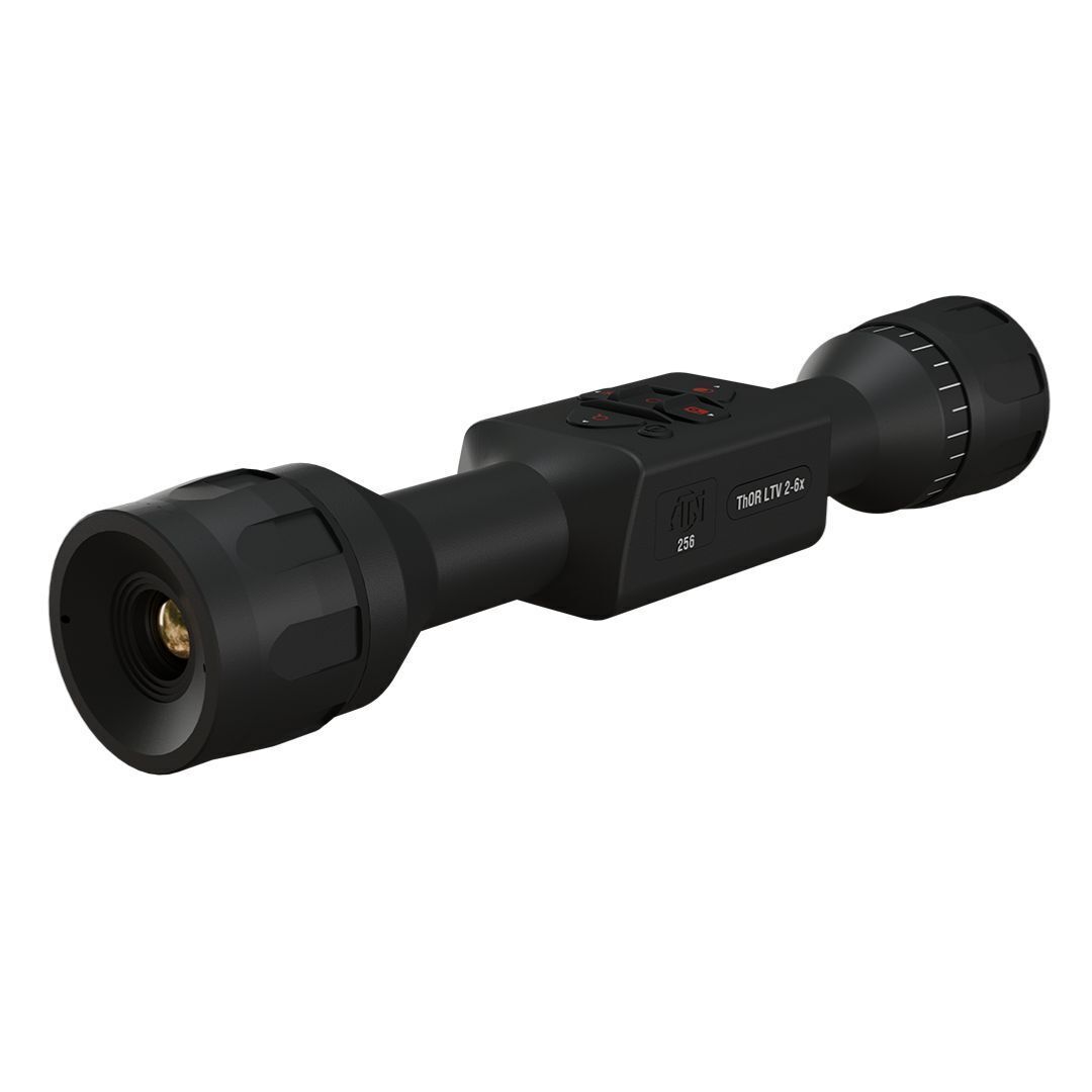 ATN ThOR LTV 2-6x 256 x 192 12 Micron Ultra-Light Thermal Rifle Scope with Video Recording (Black)