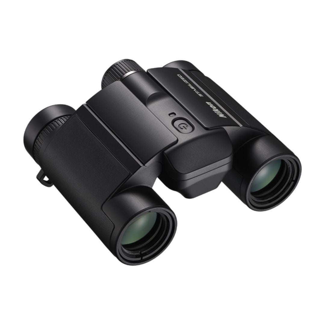 Nikon 10x25 S Dual-Hinge Design Stabilized Binoculars with Multilayer Lens Coatings (Black)