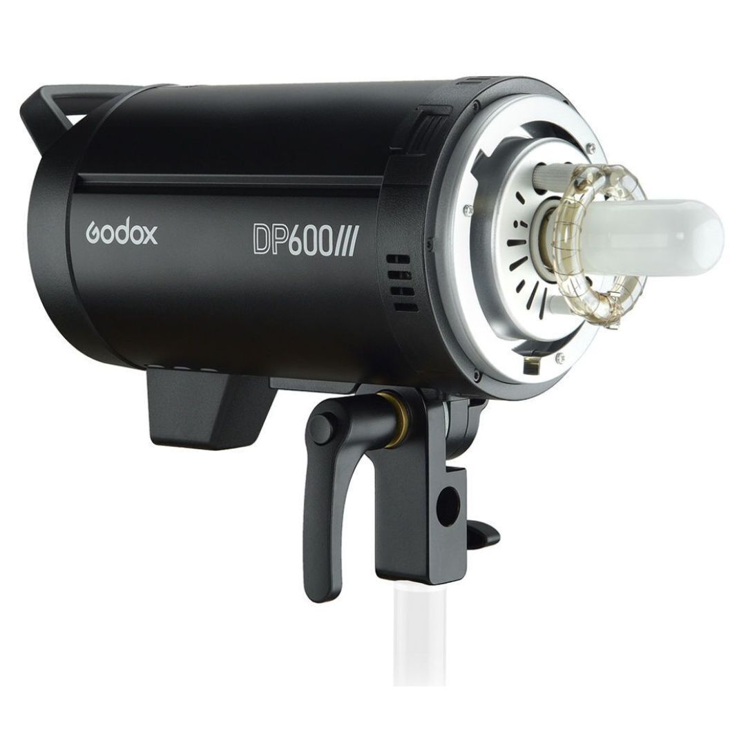 Godox DP600 III Professional Studio Flash Head with Bowen Mount and 99 Wireless ID Setting (Black)