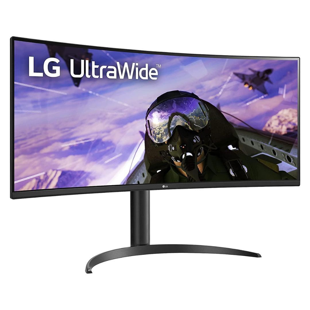 LG 34WP65C-B UltraWide QHD 34-Inch Computer Monitor with HDR10 and AMD FreeSync Premium (Black)