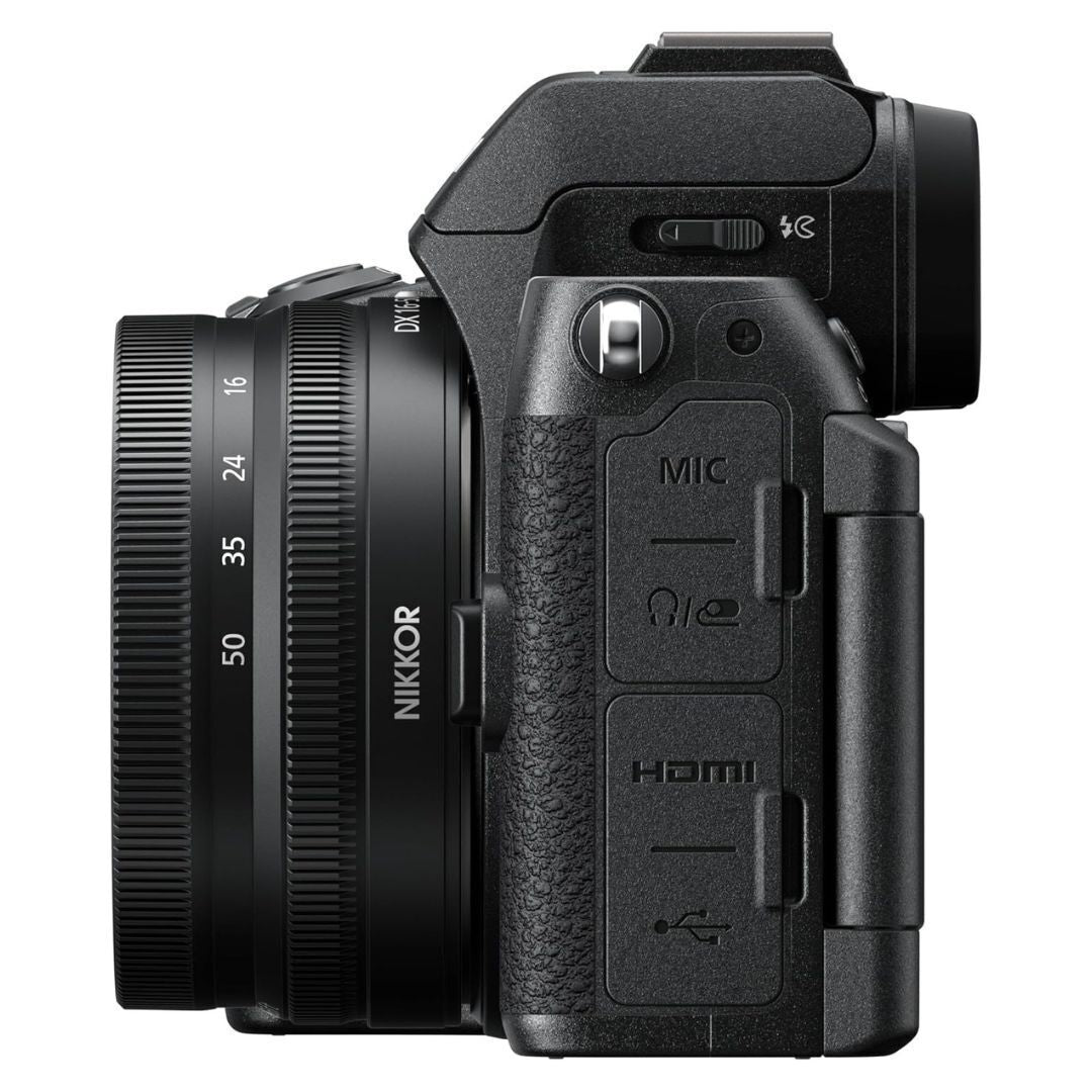 Nikon Z50 II 20.9 MP DX-Format Lightweight and Compact Mirrorless Camera with 16-50mm Lens (Black)