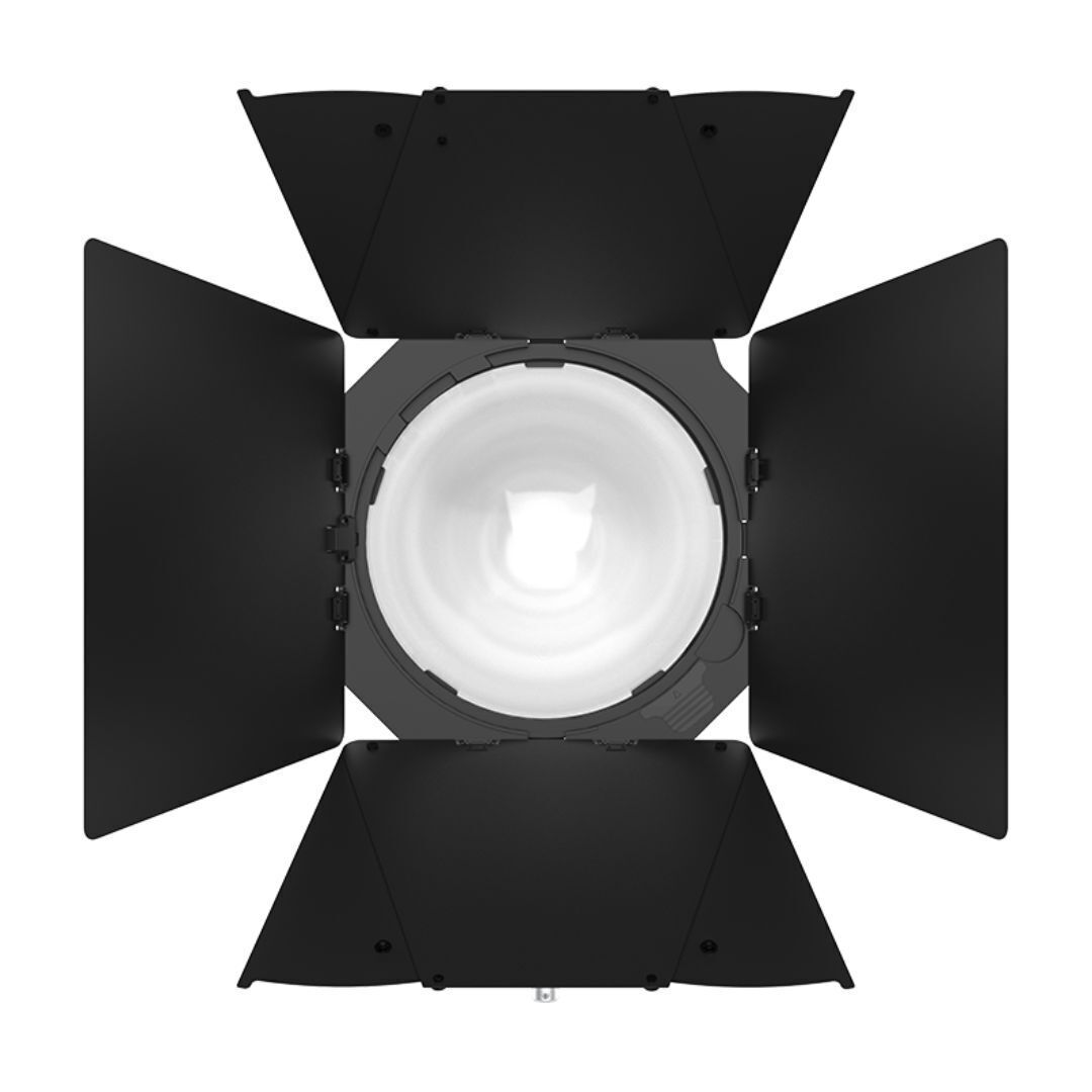 Aputure CF12 Barn Doors for CF12 Fresnel with 8-Leaf Design and Metal Scrim Holder (Black)