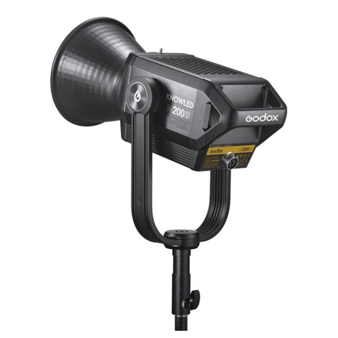 Godox M200D Knowled Daylight Bowens Mount Compatible LED Light with Powerful Cooling System (Black)