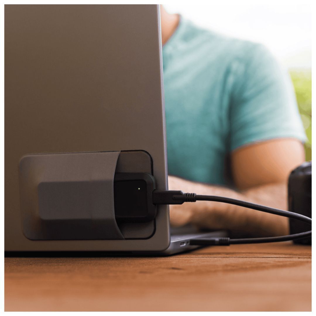 Glyph Atom EV NVMe SSD with USB 3.2 Type-C Port and 1000 MBPS Transfer Speed (2TB, Black)