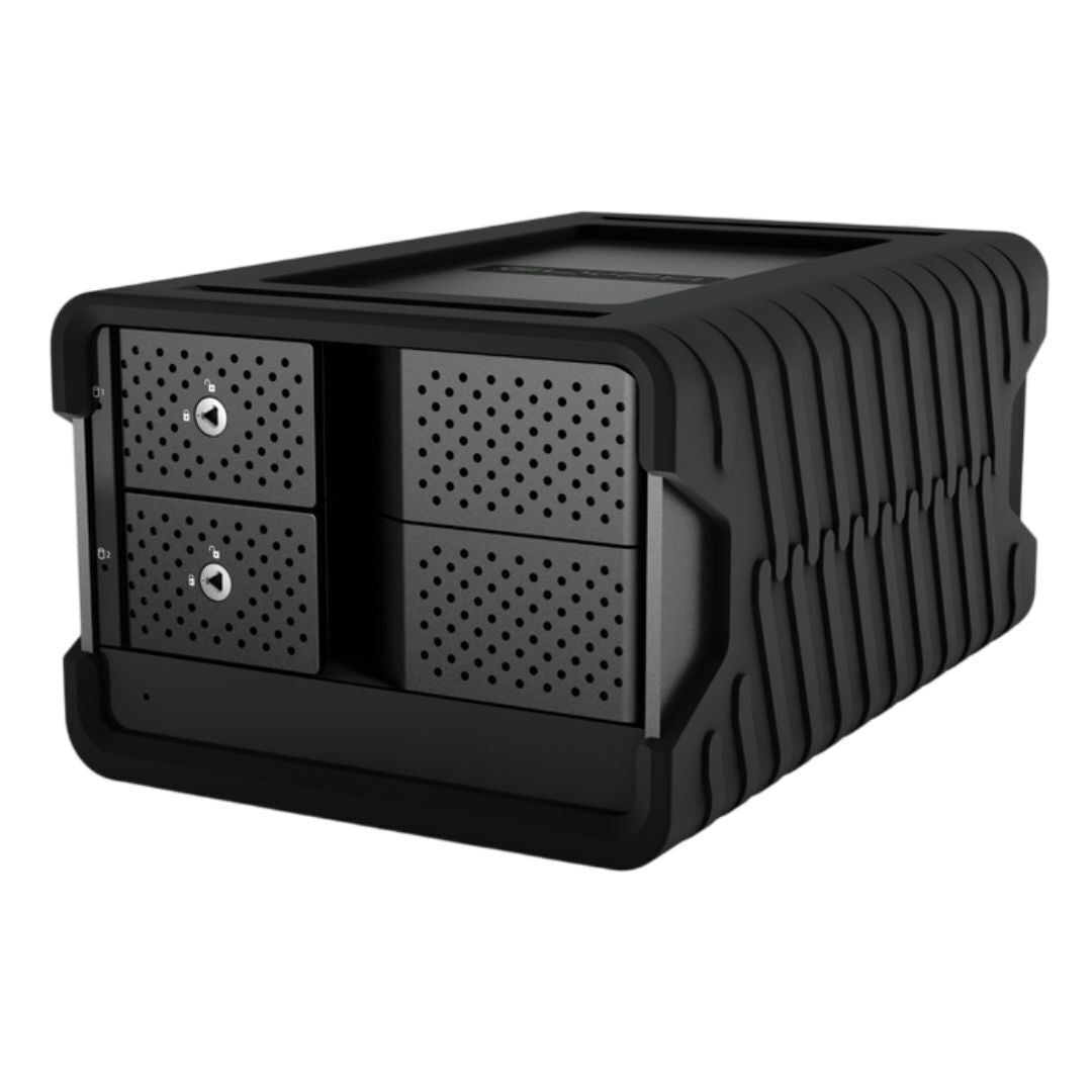 Glyph Blackbox Pro Raid Desktop Drive with USB-C 3.1 Gen2 Interface and 7200 RPM (16TB, Black)