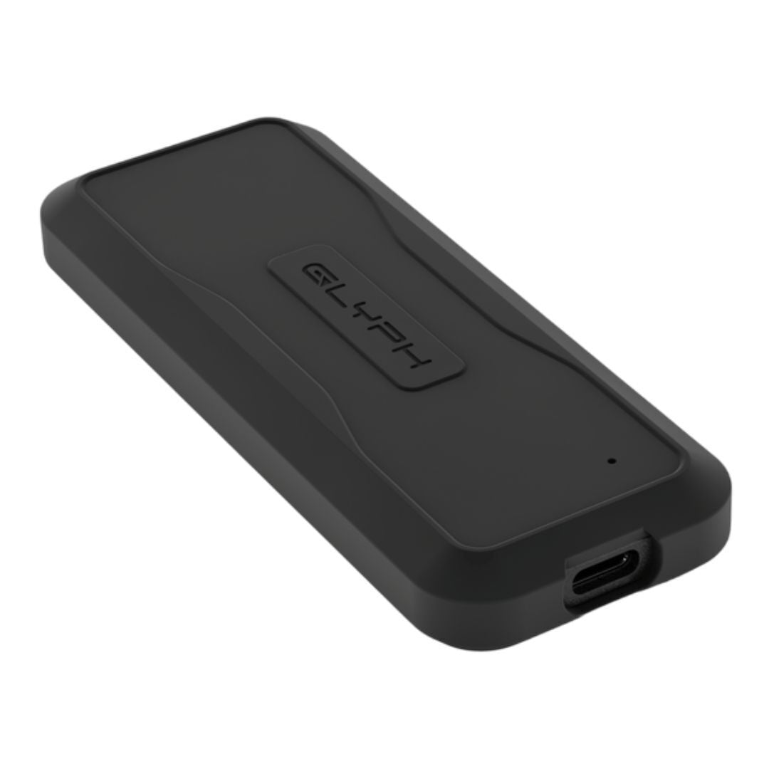 Glyph Atom EV NVMe SSD with USB 3.2 Type-C Port and 1000 MBPS Transfer Speed (4TB, Black)