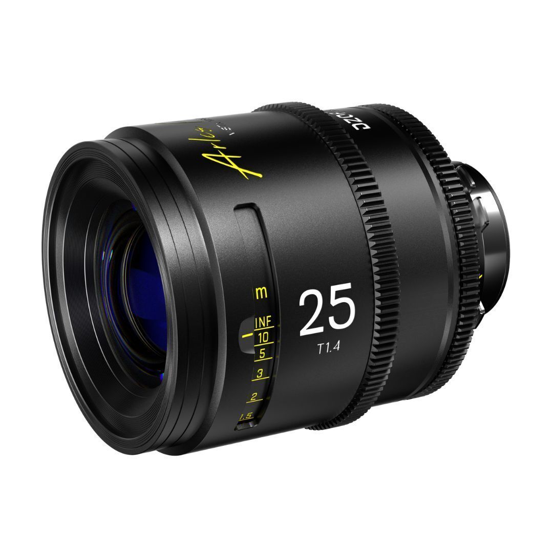 DZOFilm Arles 25mm T1.4 PL Mount Prime Cine Lens with 95mm Front Diameter and 86mm Filter (Black)