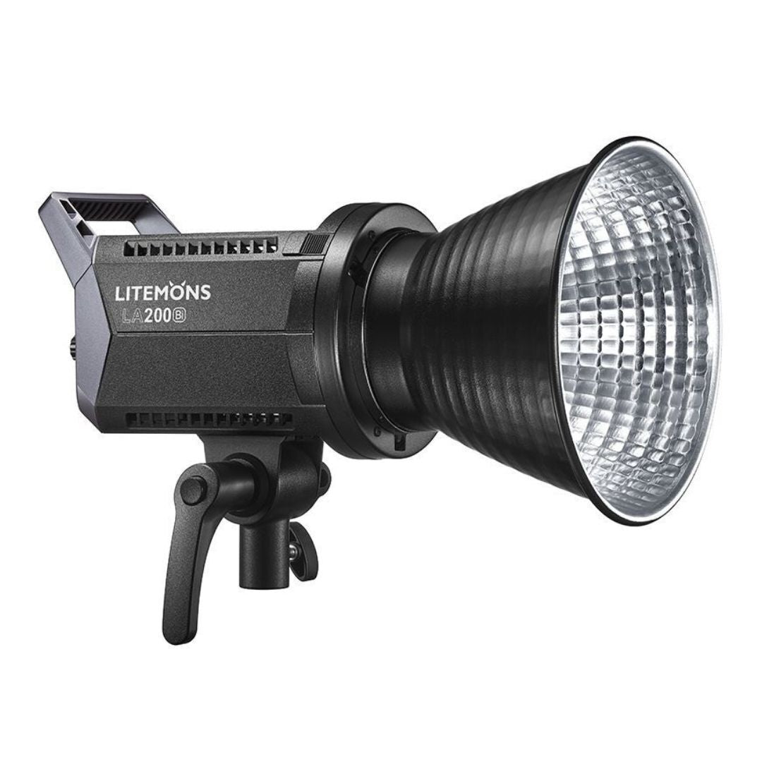 Godox Litemons LA200Bi 2-Light Kit with Step-Less Adjustment and Godox Light App Control (Black)