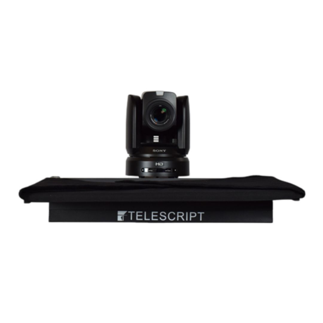 Telescript IP Teleprompter System for PTZ Cameras with In-Built NDI and 21.5-Inch Display (Black)