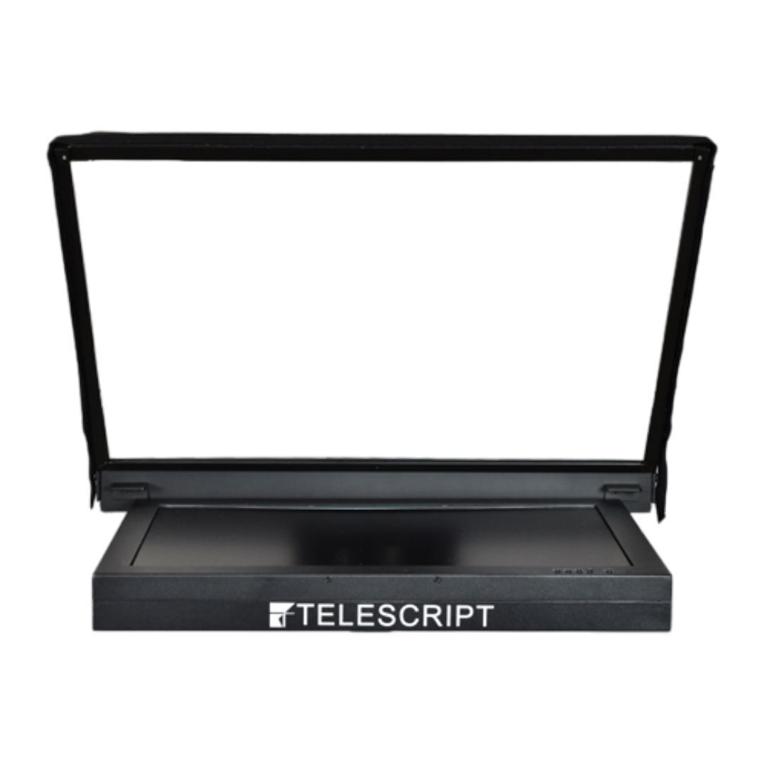 Telescript IP Teleprompter System for PTZ Cameras with In-Built NDI and 21.5-Inch Display (Black)