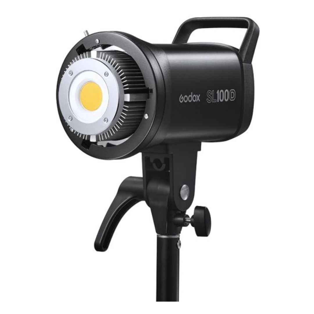 Godox SL100D Bowens Mount Adaptable Daylight LED Video Light with 2 Digital Dials (Black)