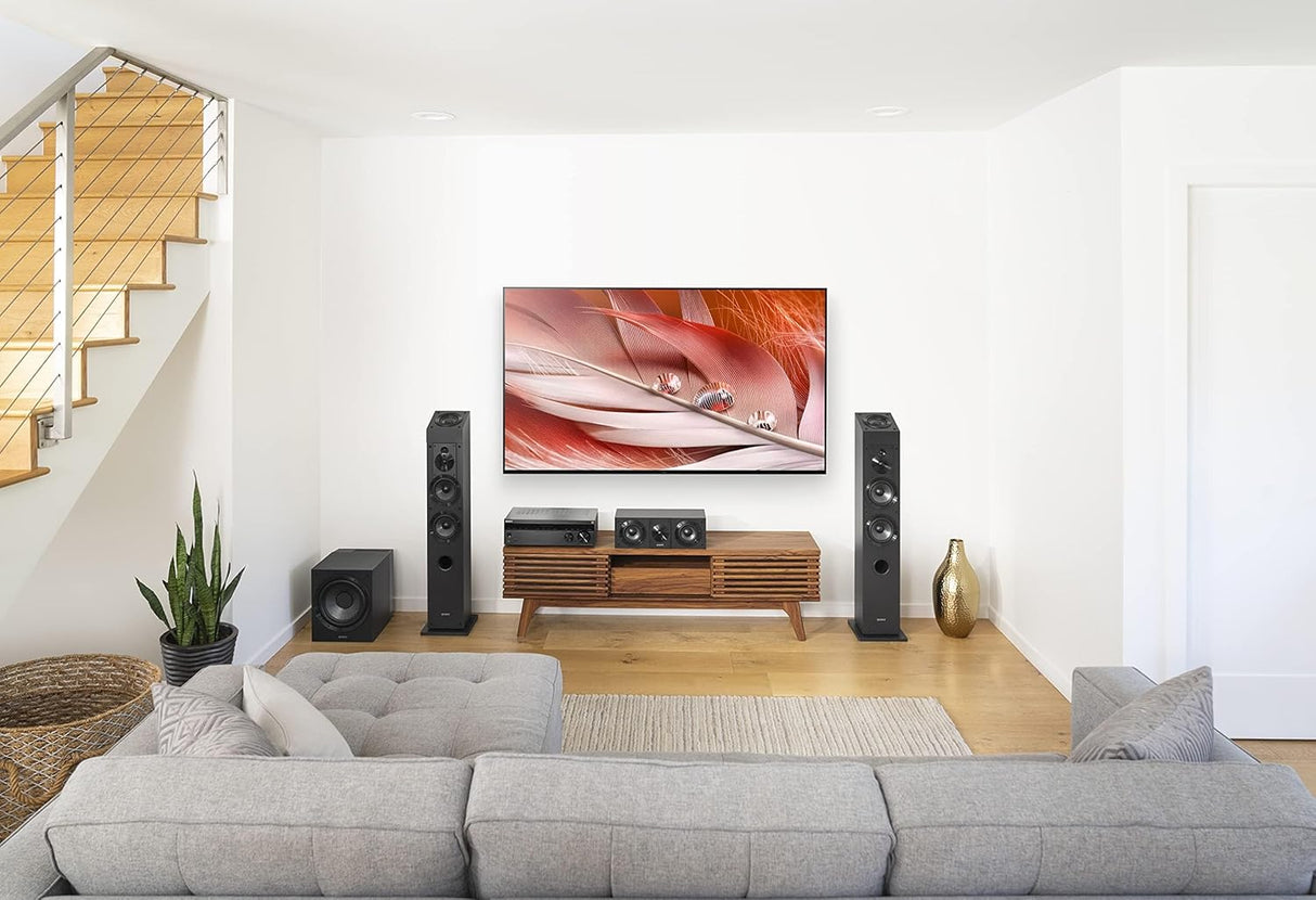 Sony SSCS3 3-Way Floorstanding Speaker (Single, Black)