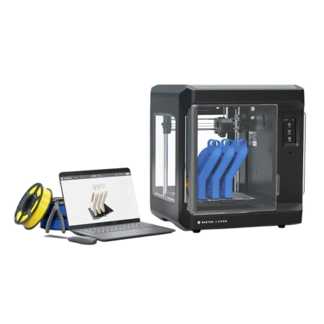MakerBot Sketch 3D Printer with Fused Deposition Modelling Print Technology (Black, Large)