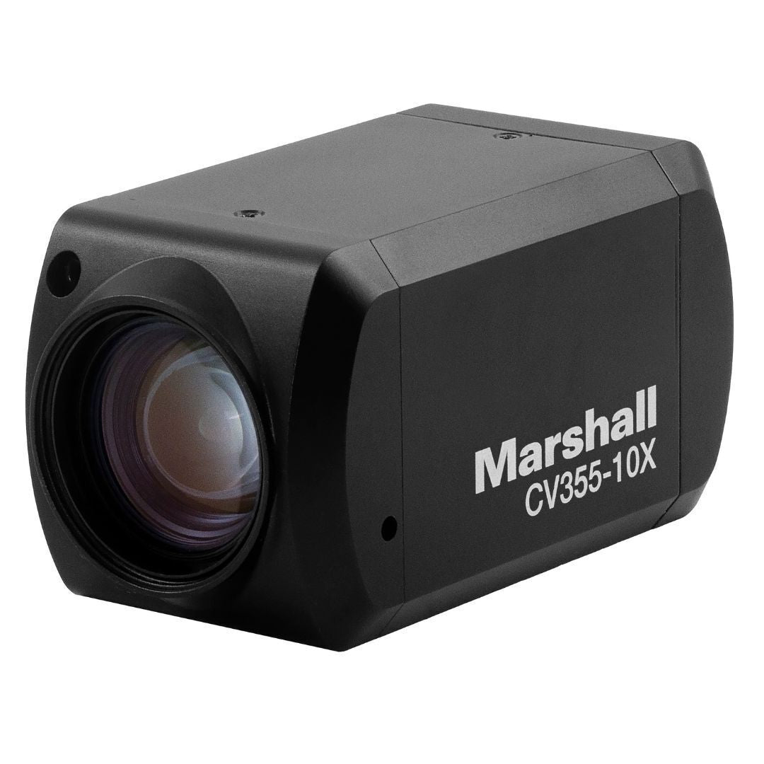 Marshall CV355-10X Compact HD Camera with 2.1 MP CMOS Sensor and 10X Zoom (Black)