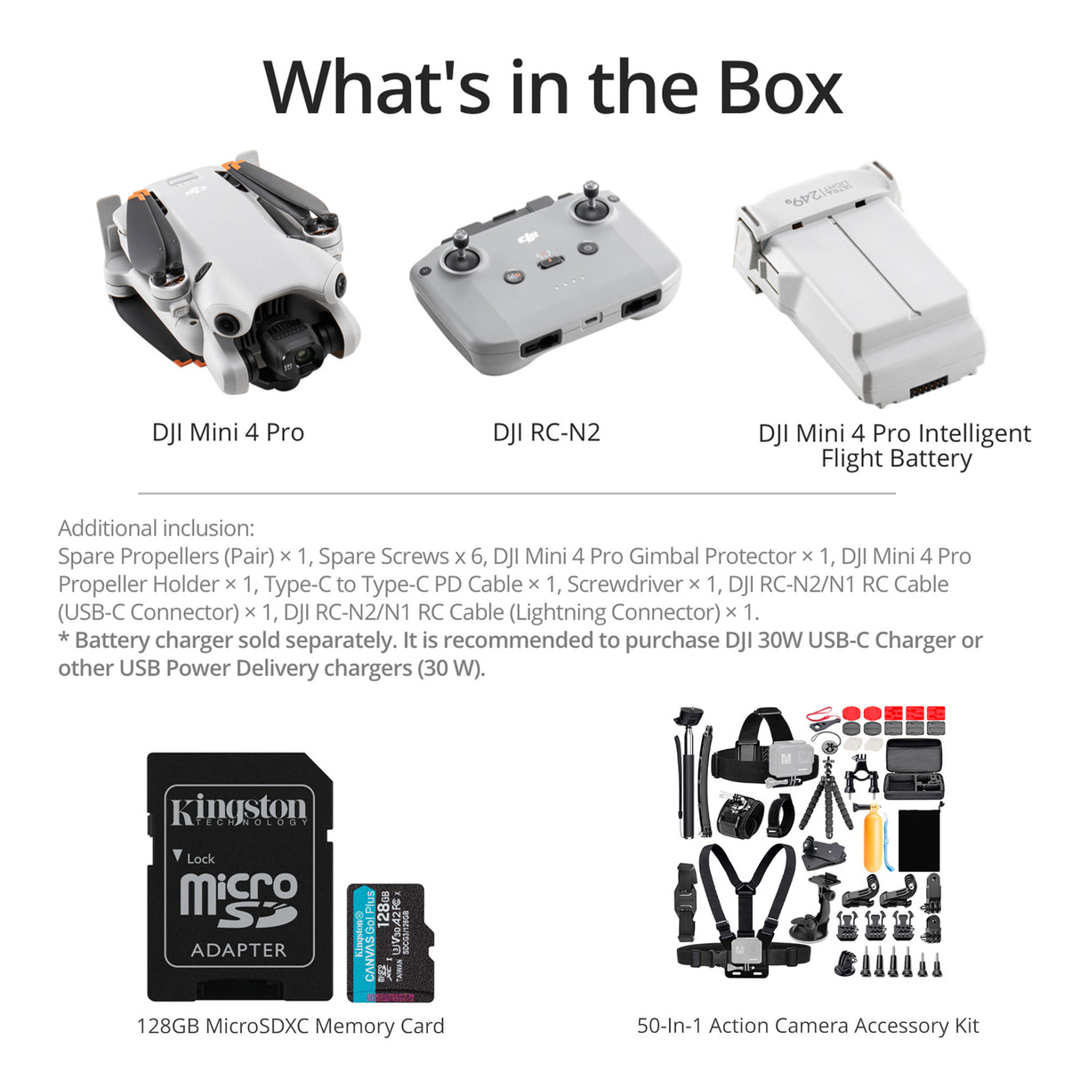 DJI Mini 4 Pro with Refresh 1-Year Plan Bundle