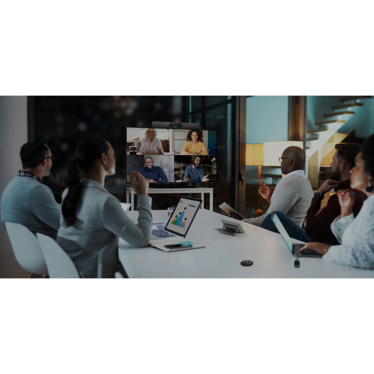 Yealink MeetingBar A30 All-in-One Video Collaboration Bar with VCR11 Remote Control