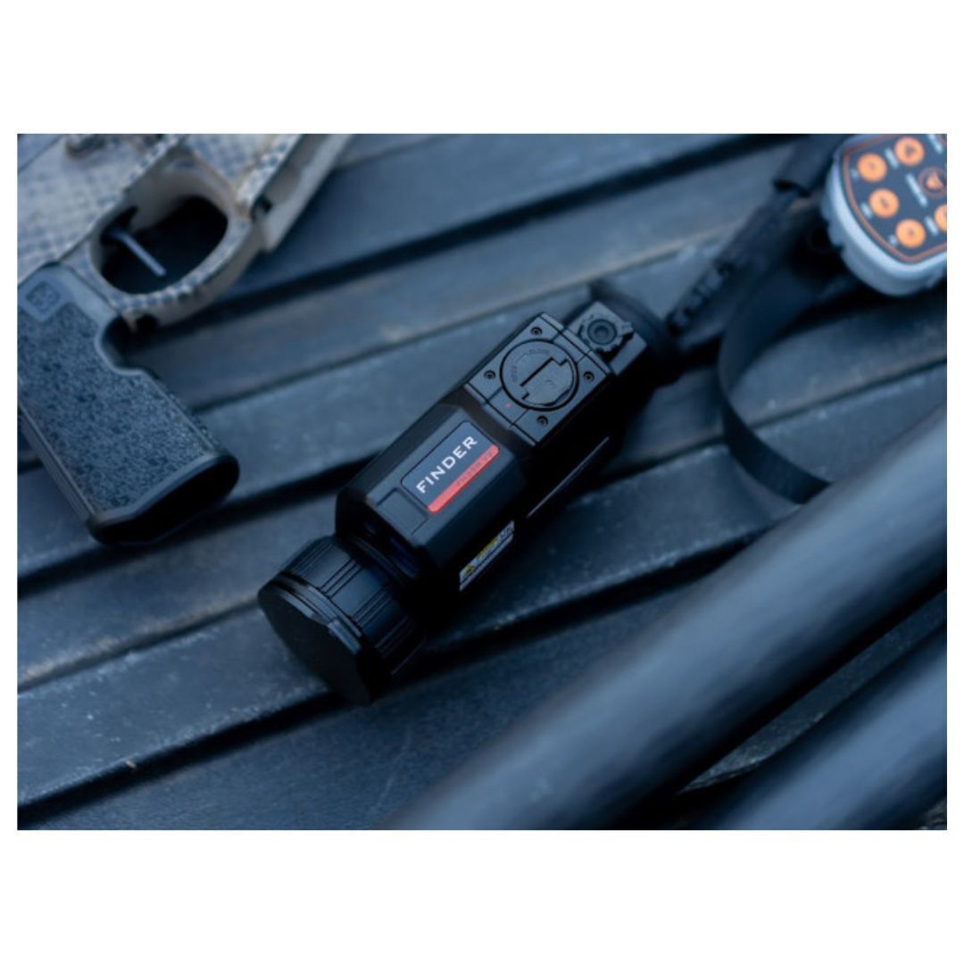 InfiRay Outdoor FINDER FH35R V2 Thermal Monocular with Laser Rangefinding and 3x 35mm Lens (Black)