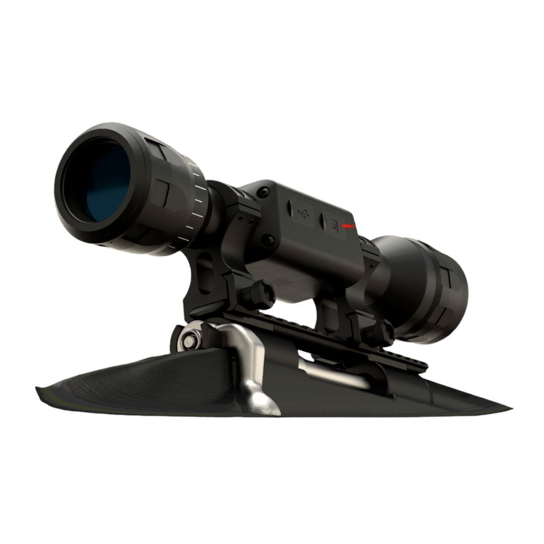 ATN ThOR LTV 4-12x 320x240 12 Micron Ultra-Light Thermal Rifle Scope with Video Recording (Black)