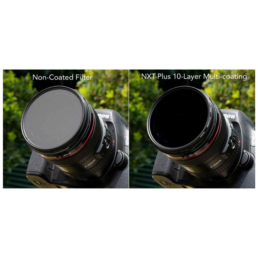 Hoya NXT Plus Low Profile Circular Polarizer Filter with Anti-Reflection Multi-Coatings (58mm)