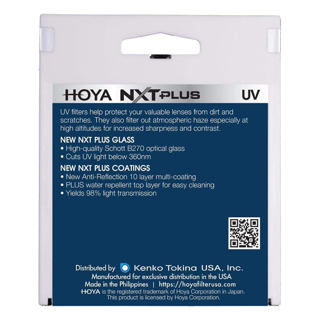 Hoya NXT Plus Low Profile Circular Polarizer Filter with Anti-Reflection Multi-Coatings (58mm)