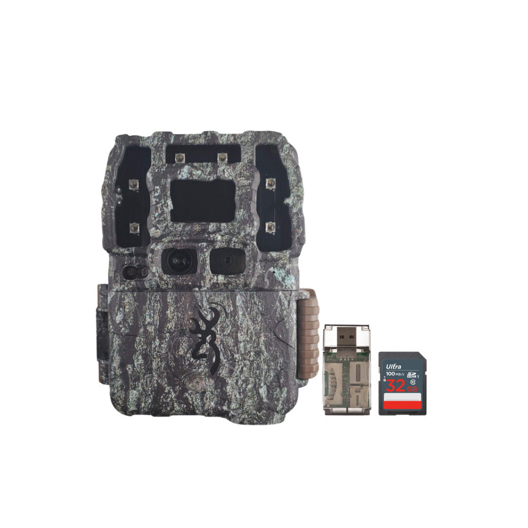 Browning Trail Cameras Strike Force Pro DCL Nano 26MP Trail Camera with Dual Camera Lens Bundle