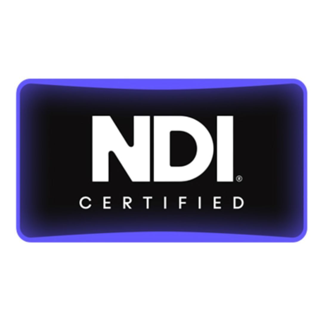 Telescript 21.5-Inch NDI Certified Talent Reference Monitor with Internal Speakers (Black)