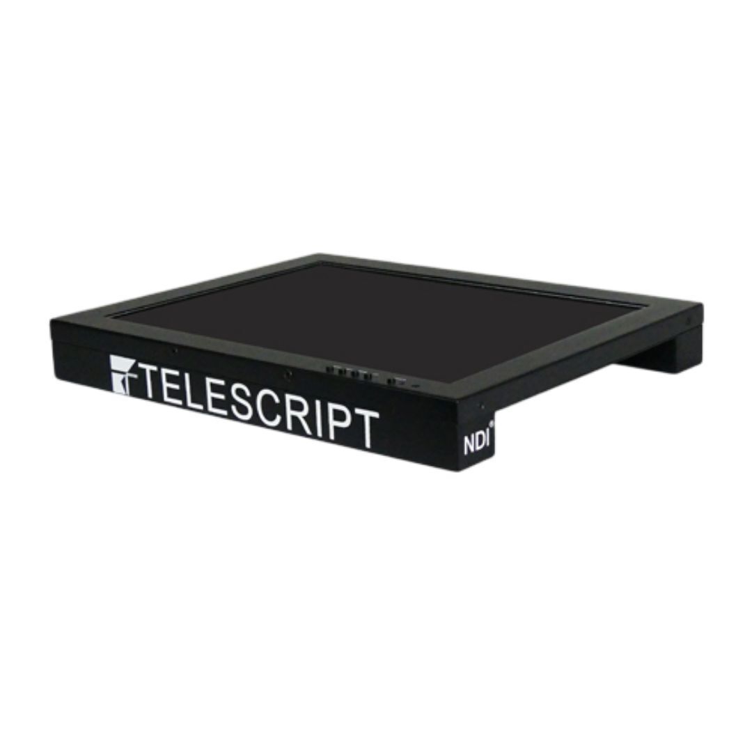 Telescript Expert-170-NDI Teleprompter System with 17-Inch Prompter Monitor with Mount