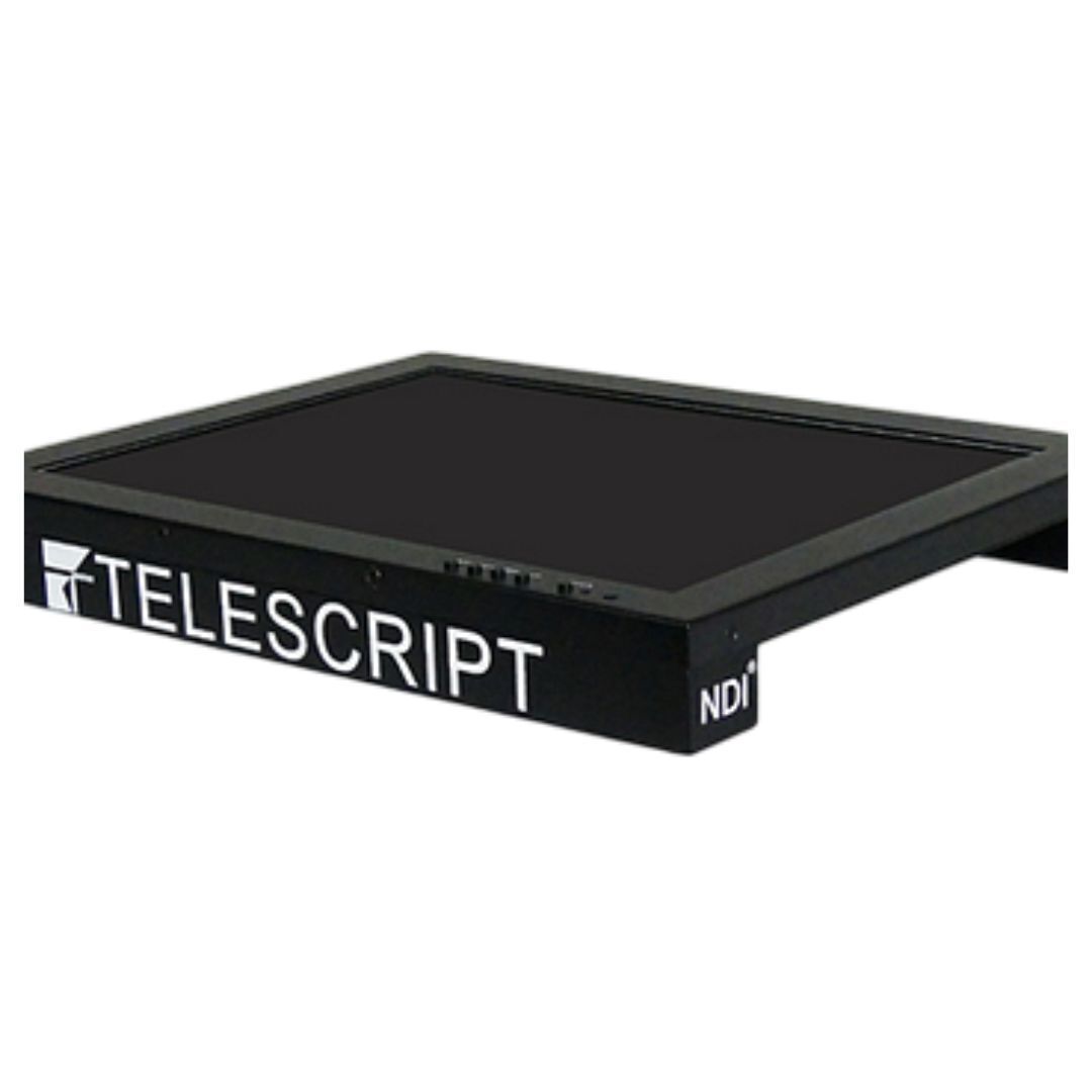 Telescript FPS-170F-NDI Fold and Go Teleprompter System with 17-Inch Highbright Monitor and NDI