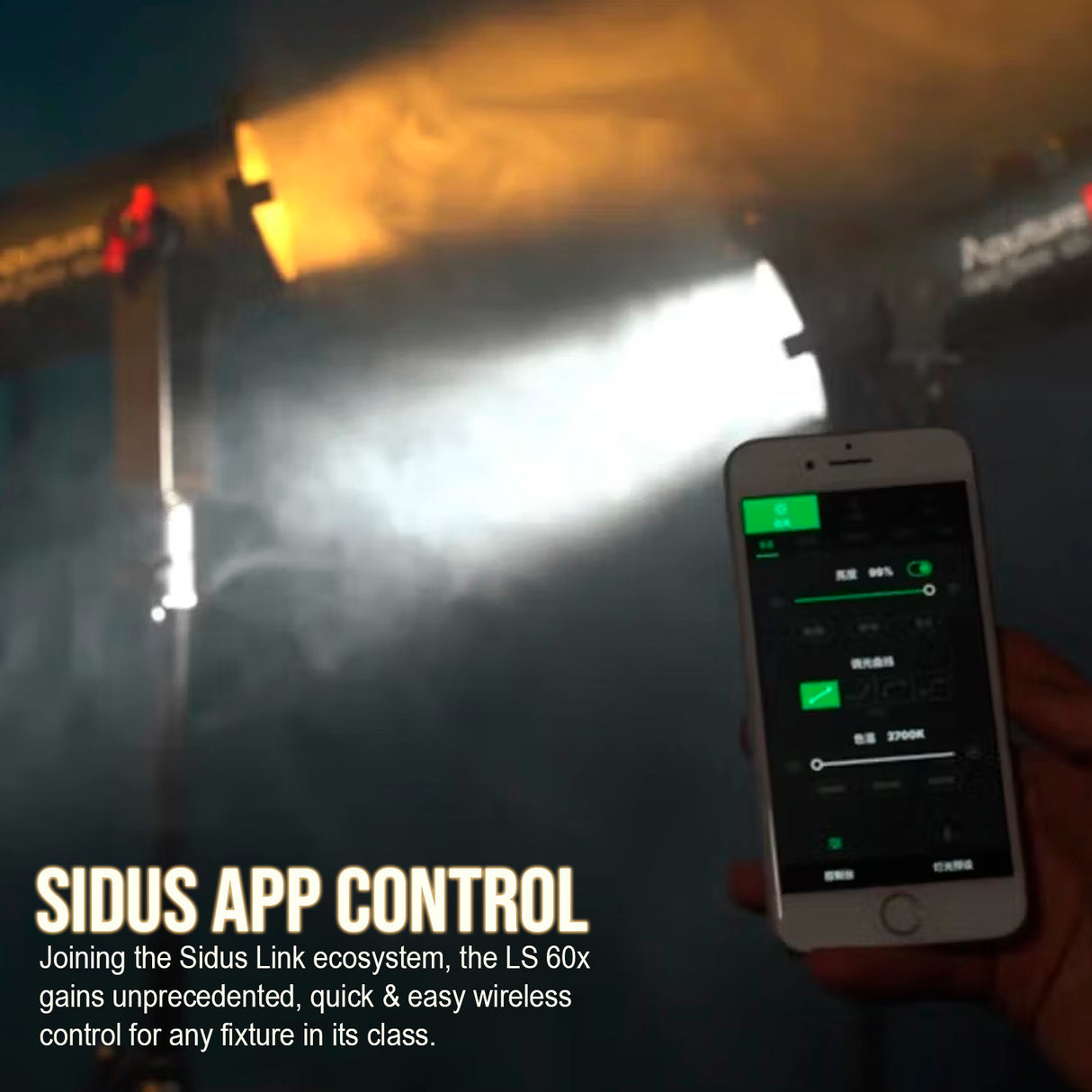 Aputure LS 60X Bowen's Mount Compatible Bi-Color Focusing LED with Aputure LS60 Softbox Bundle