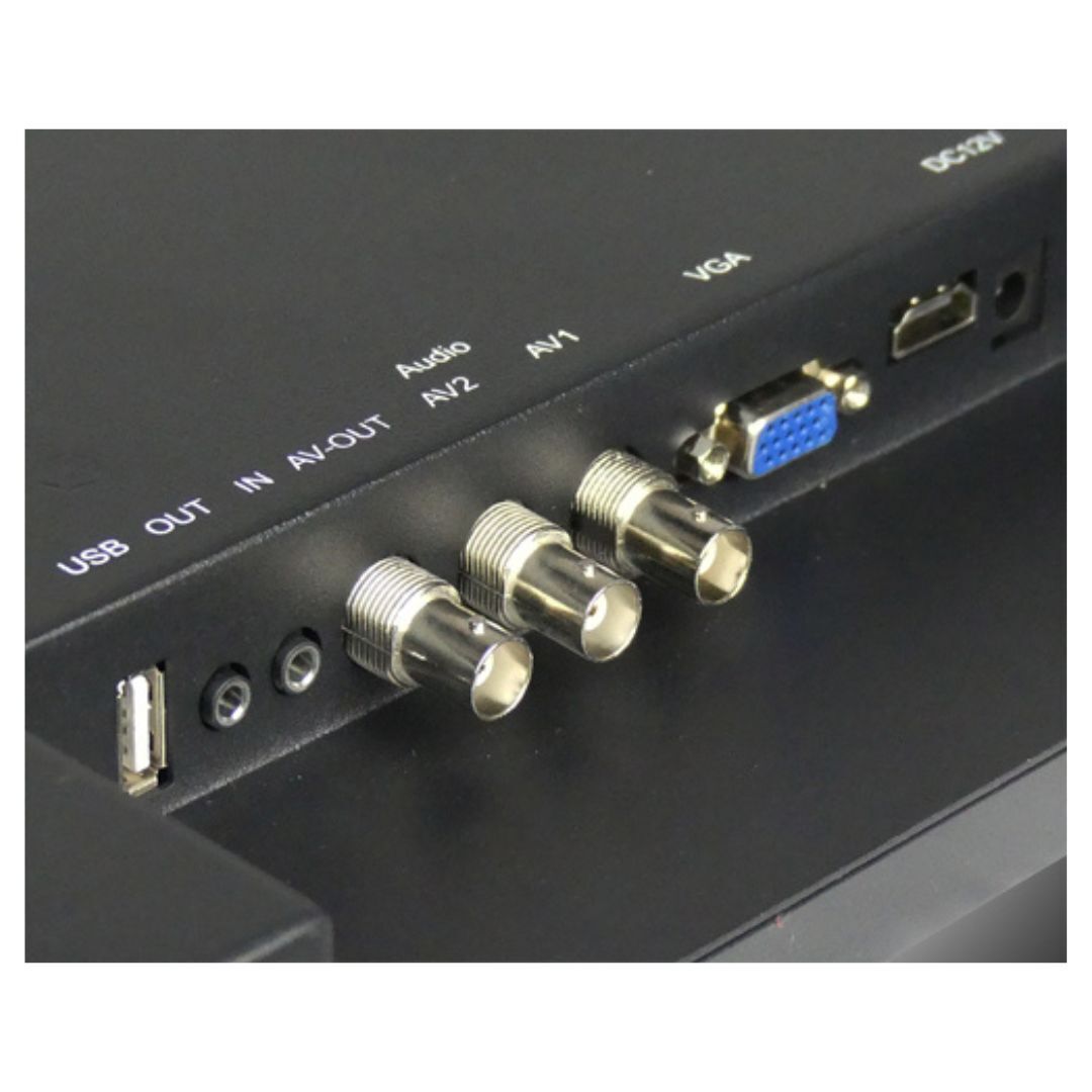 Telescript 12.1-Inch 1000 Nits IP Teleprompter Monitor with Browser Based NDI User Interface (Black)