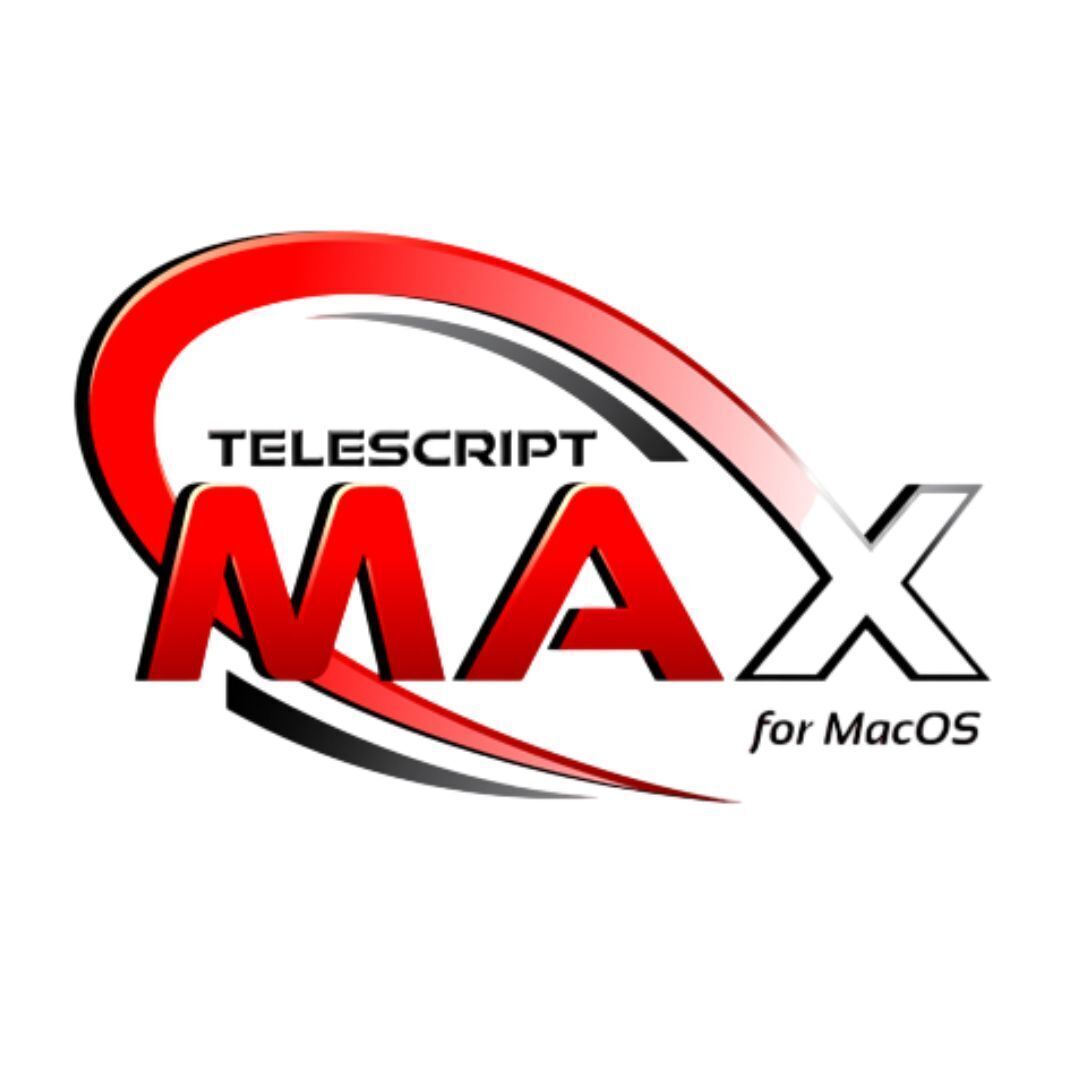 Telescript MAX Prompting Software with Single Script Interface for Mac OS Computers (3-Year License)