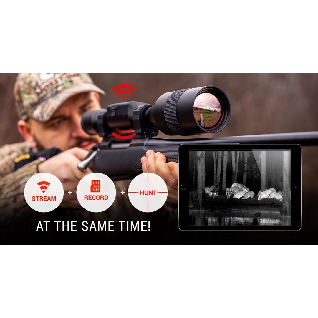 ATN Thor 5 XD 2-20x 1280х1024 5th Generation Thermal Rifle Scope with SharpIR AI Technology (Black)