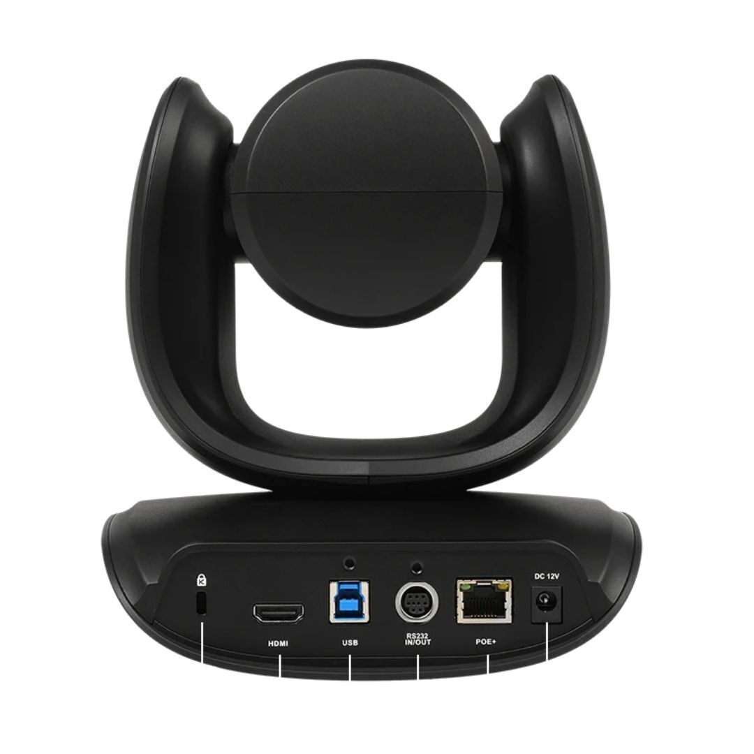 AVer CAM550 4K Dual Lens Video Conferencing Camera with AI Technology and 12x Optical Zoom (Black)