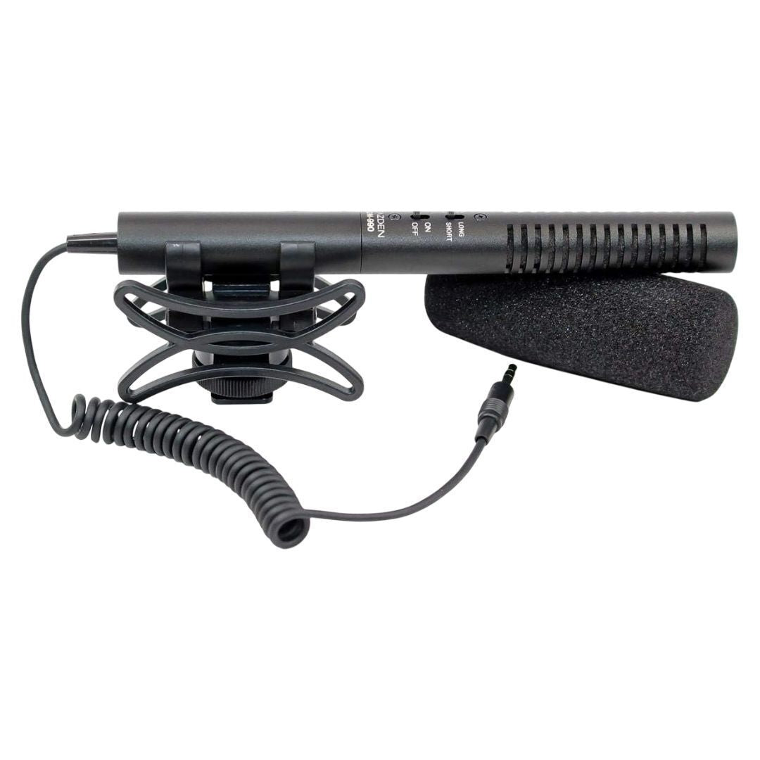 Azden SGM-990+I Smart Phone Compatible Shotgun Microphone