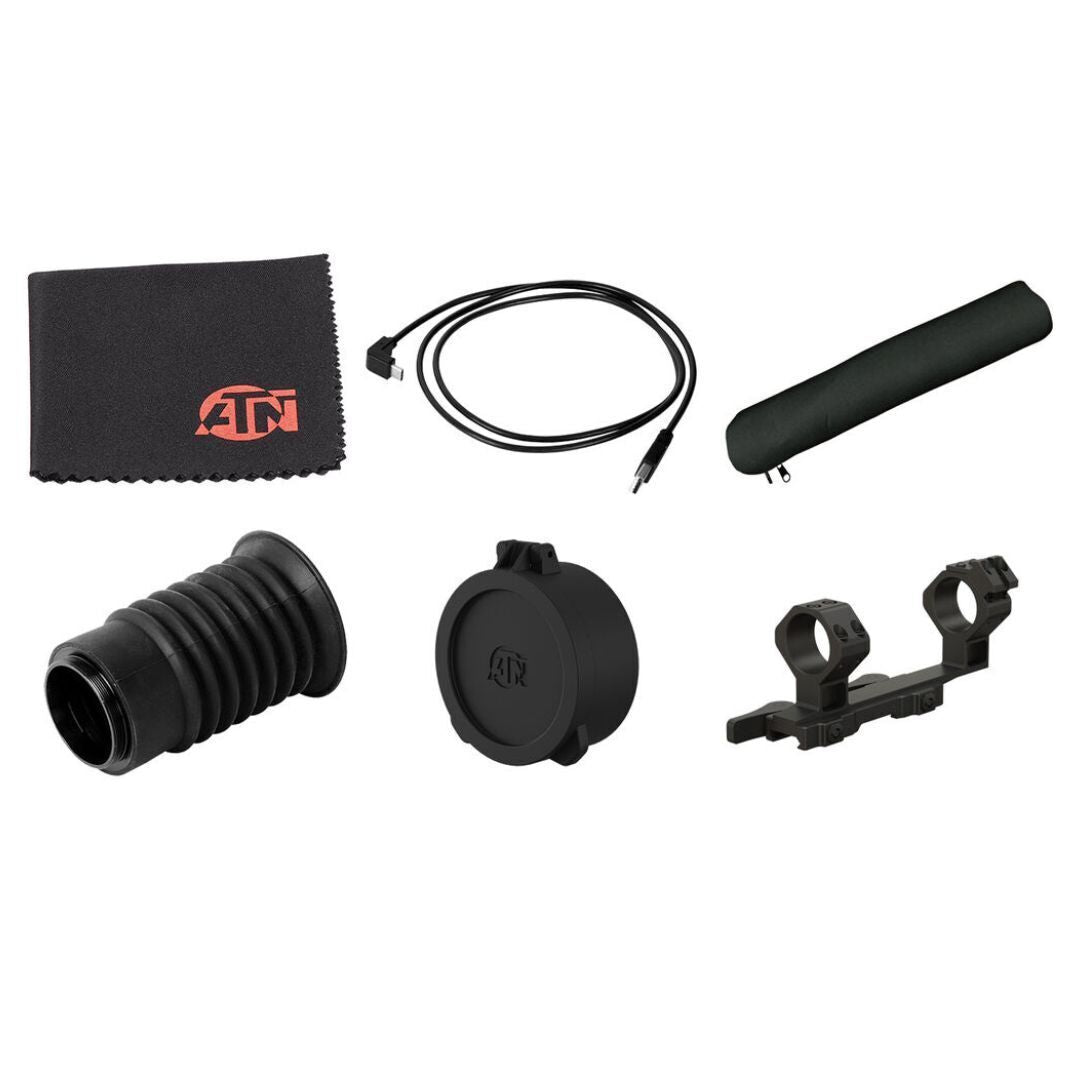 ATN ThOR 5 XD 1280x1024 4-40x 12 Micron Weather-Resistant 5th Generation Thermal Rifle Scope (Black)