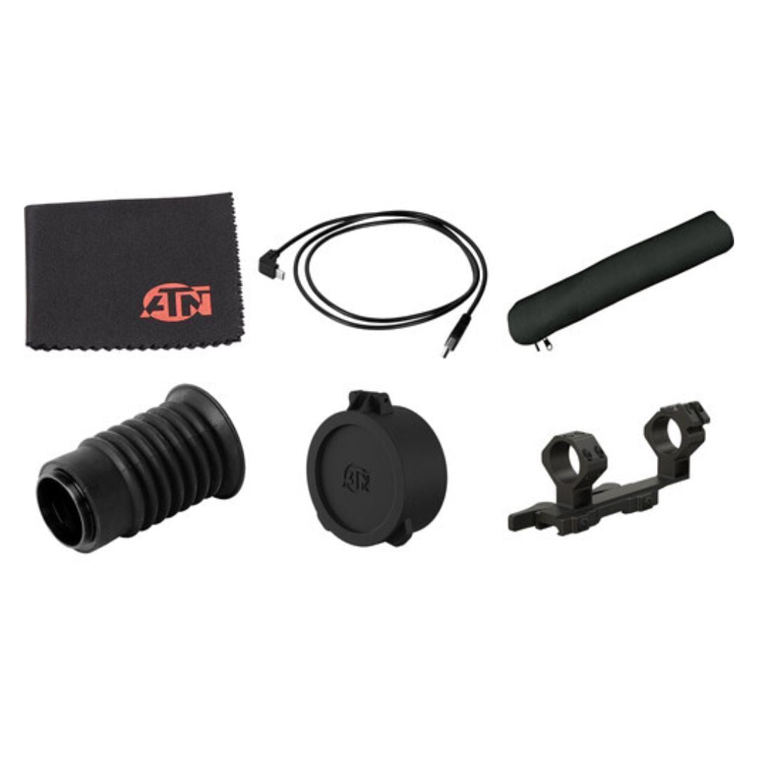 ATN ThOR 5 XD LRF 3-30x 1280х1024 5th Generation Thermal Scope with Built-In Rangefinder (Black)