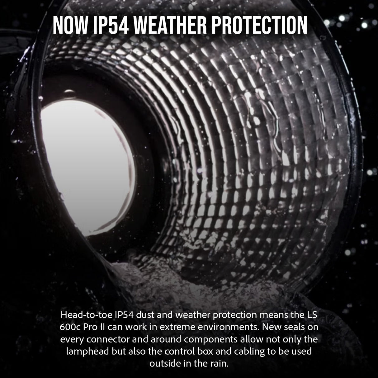 Aputure LS 600C Pro II RGB LED Monolight (A-Mount) with Aputure F10 Fresnel and F10 Barndoors Bundle